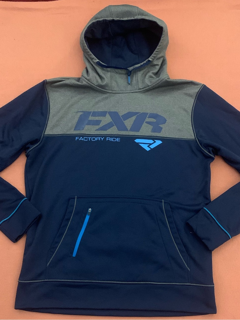 FXR FACTORY RIDE 100% Polyester Hooded Sweatshirt